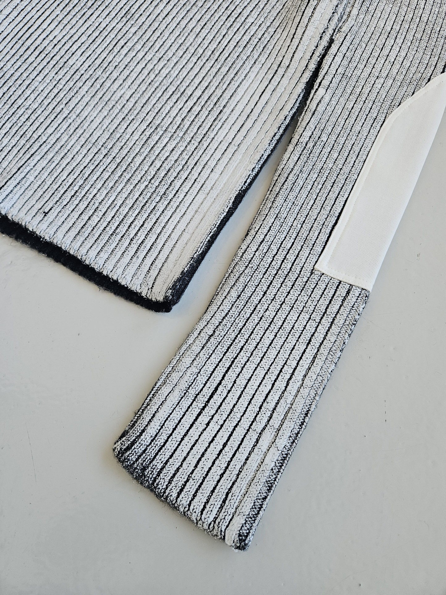AW2018 Maison Margiela handpainted ribbed sweater