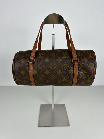 Vintage Louis Vuitton monogram papillon 26 mini boston bag
