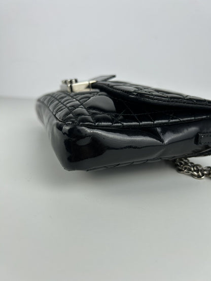 Miss Dior Promenade cannage patent leather handbag woc