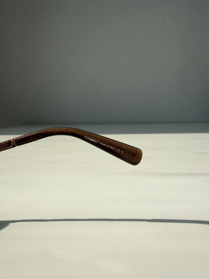Vintage Chanel 4112 rimless sunglasses