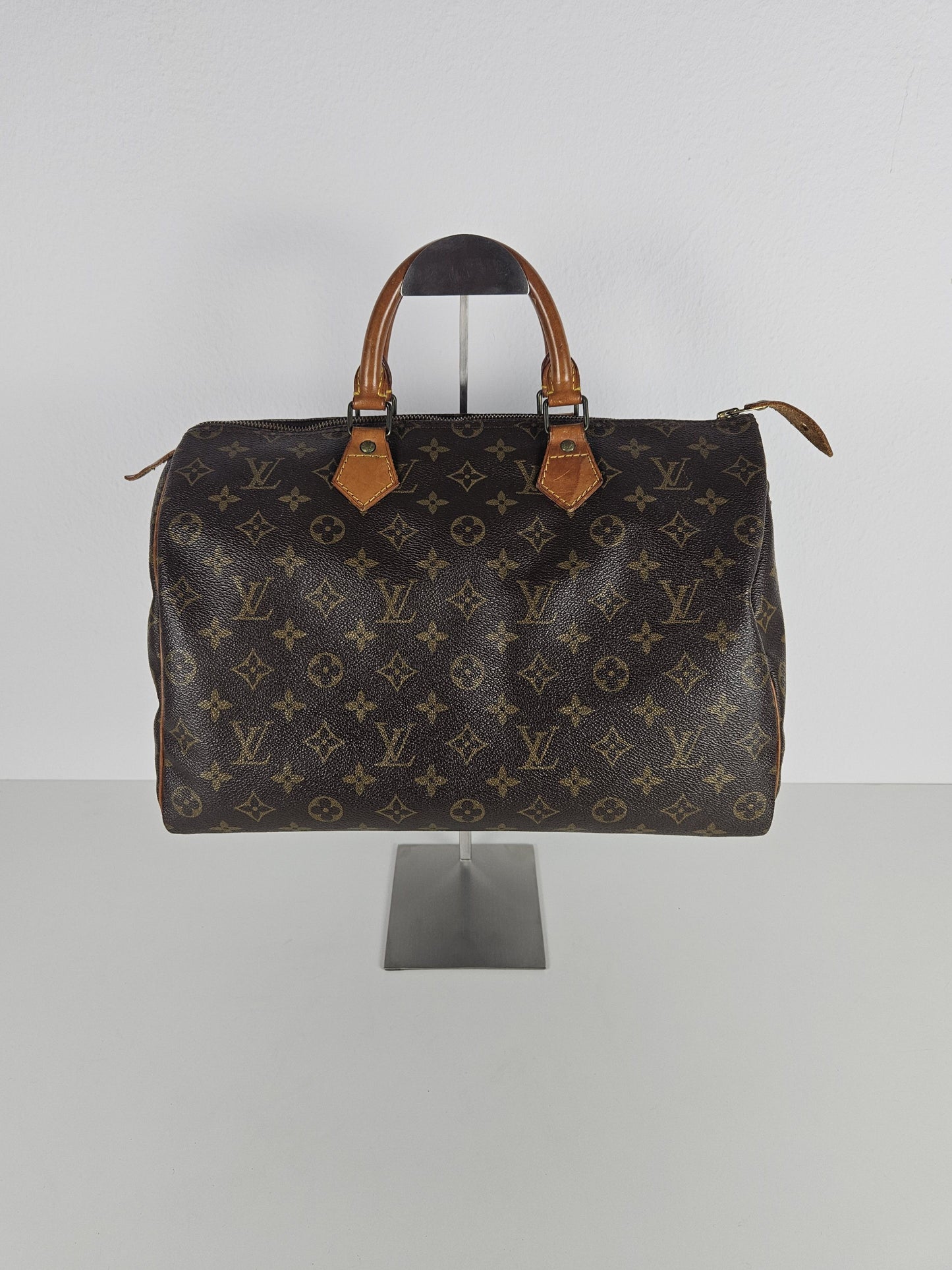 Vintage 80s Louis Vuitton monogram speedy 35 boston bag
