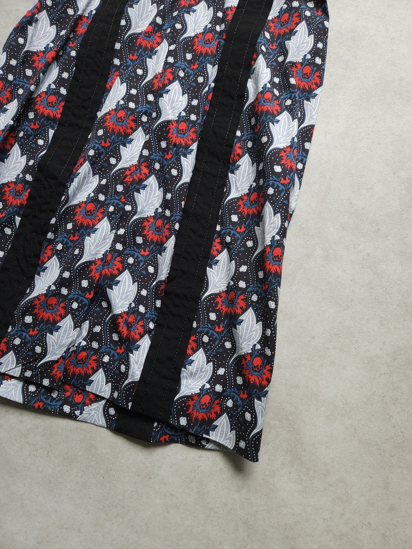 SS2015 Holliday & Brown prada floral sleeveless midi dress
