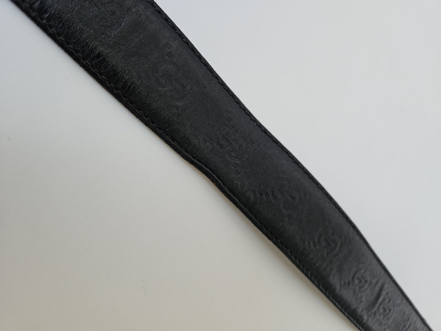 Gucci guccissima leather belt