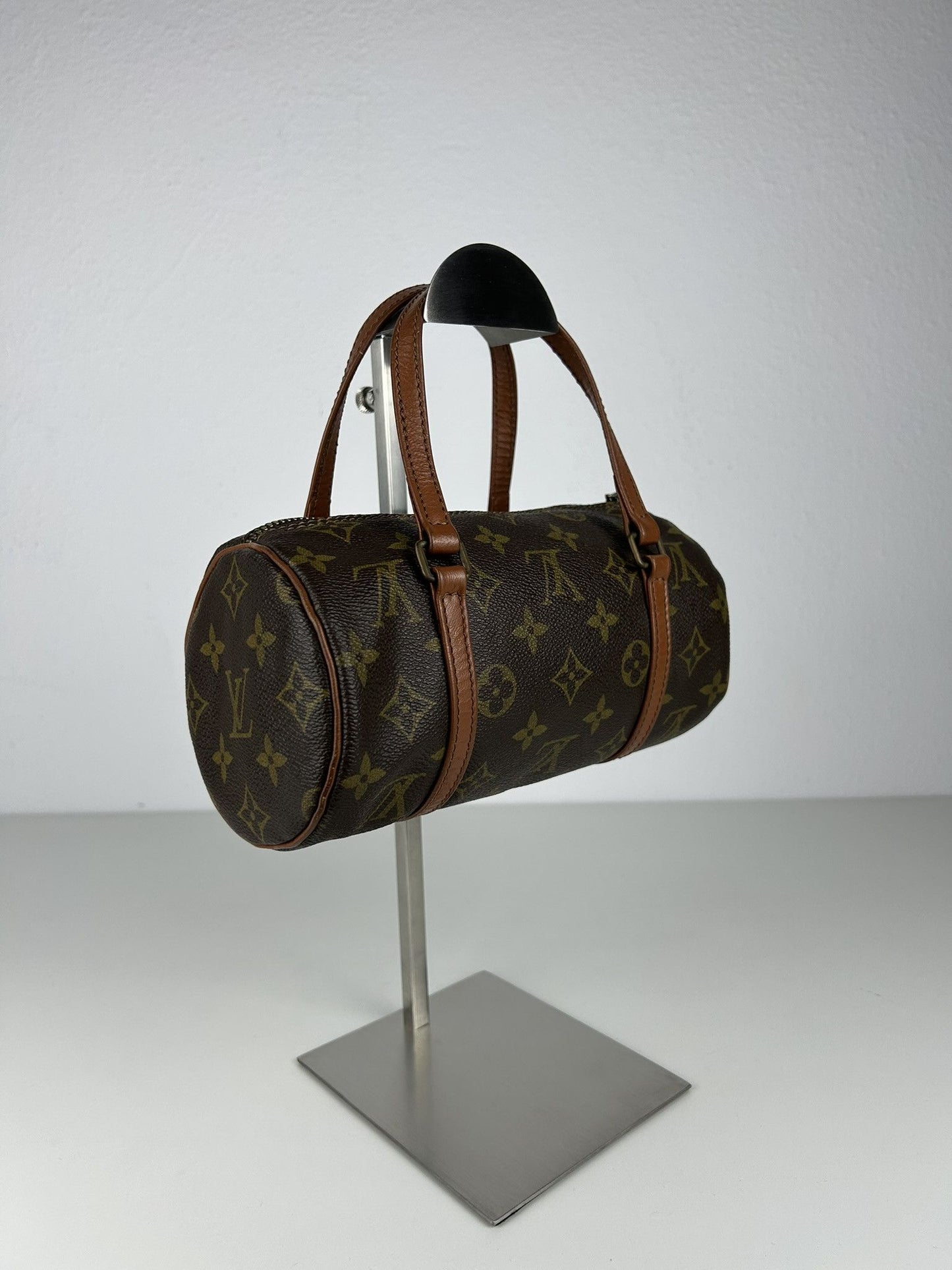 Vintage Louis Vuitton monogram papillon 22 mini boston bag