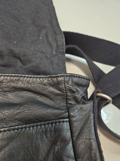 Y's Yohji Yamamoto leather shoulder/ crossbody bag