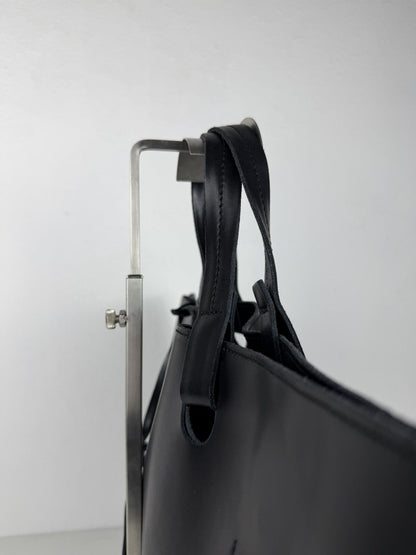 SS2000 Jean Paul Gaultier city panier leather tote bag