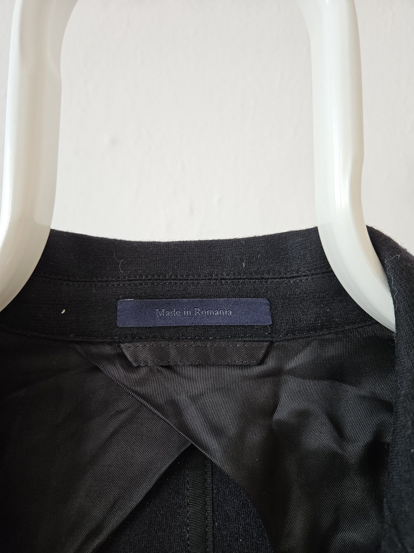 Lanvin quarter-lined wool raw edge blazer