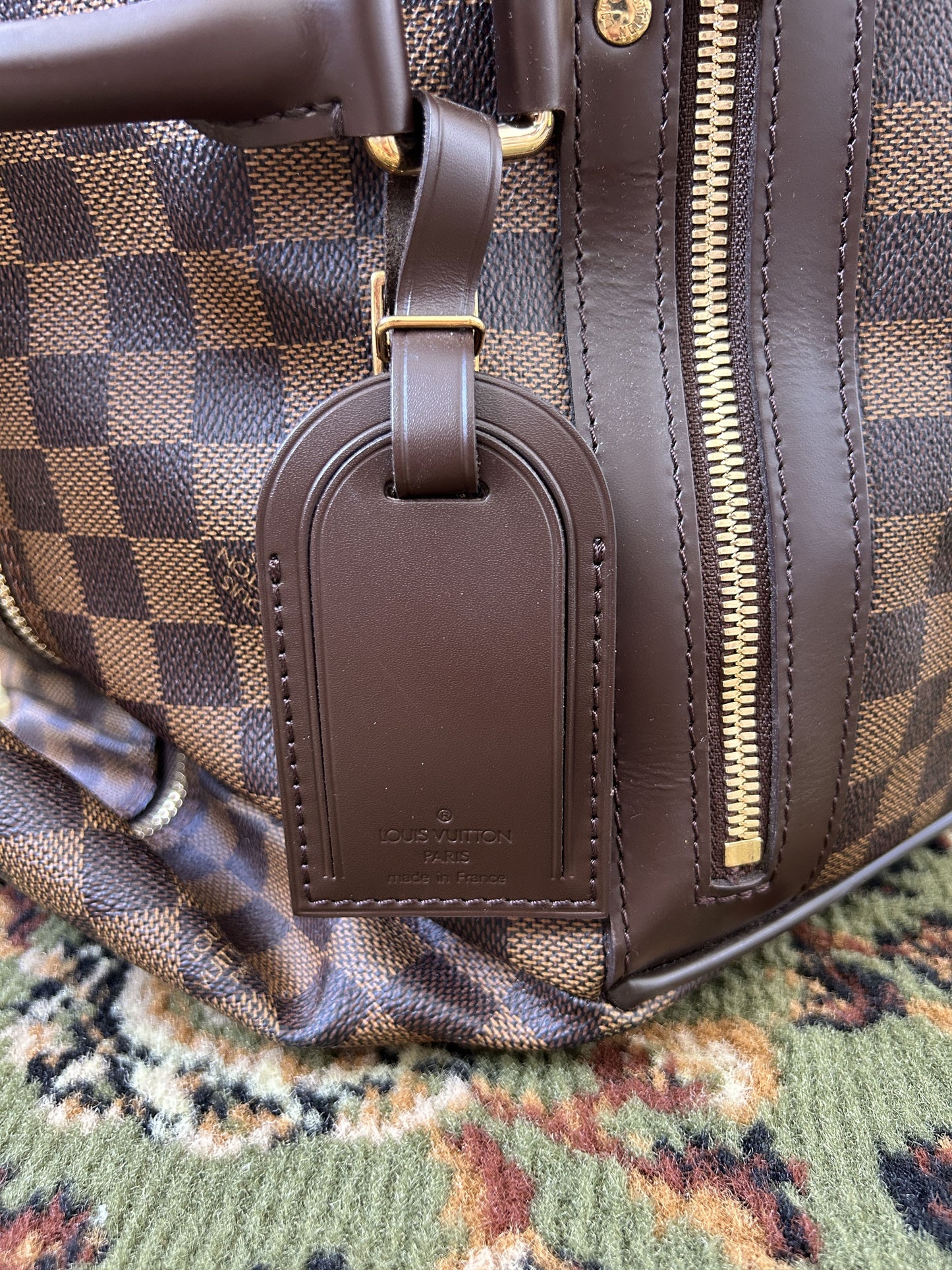 Louis Vuitton damier ebene eole 50 travel bag