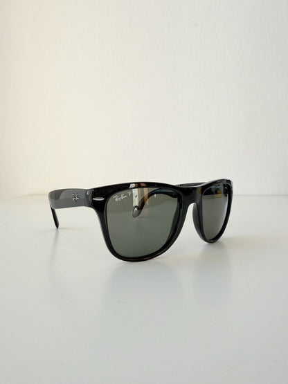 Ray Ban RB4105 folding wayfarer polarized sunglasses