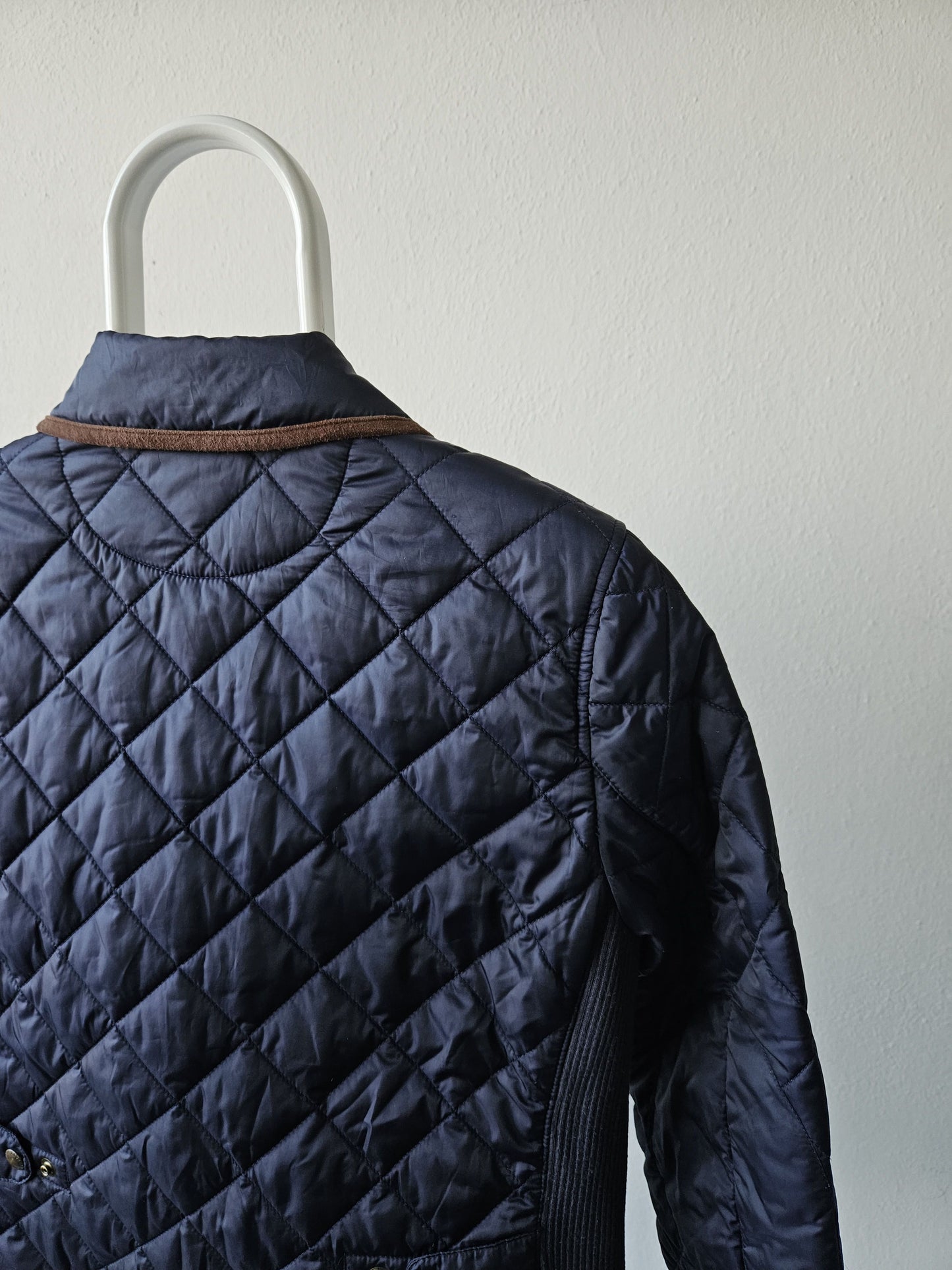Ralph Lauren quilted embroidered logo jacket