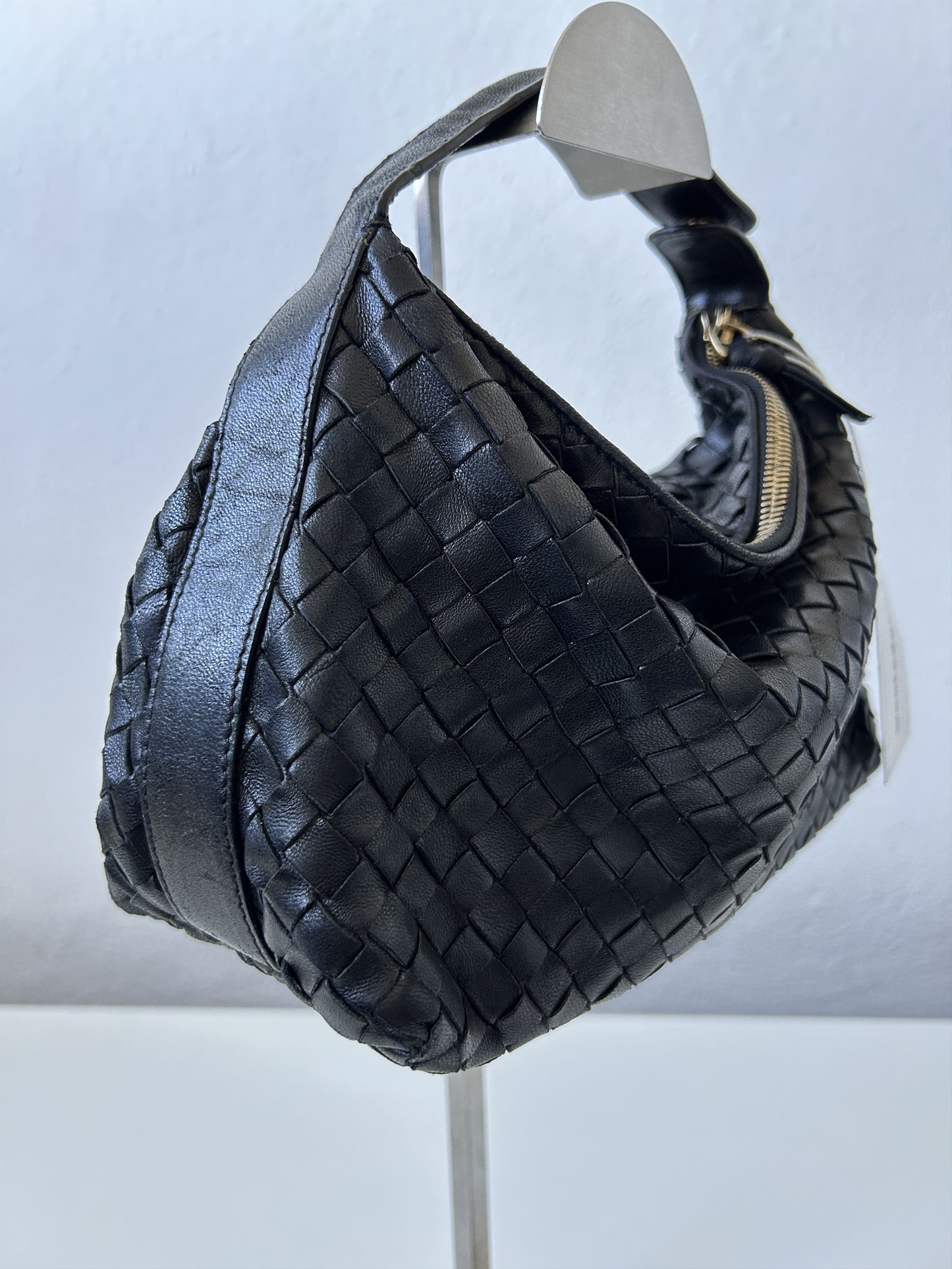 Bottega veneta intrecciato mini hobo bag