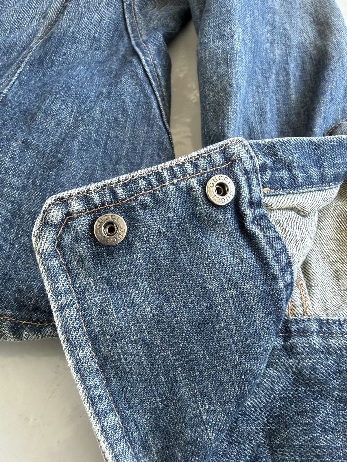AW2001 Gucci Tom Ford era denim overshirt jacket