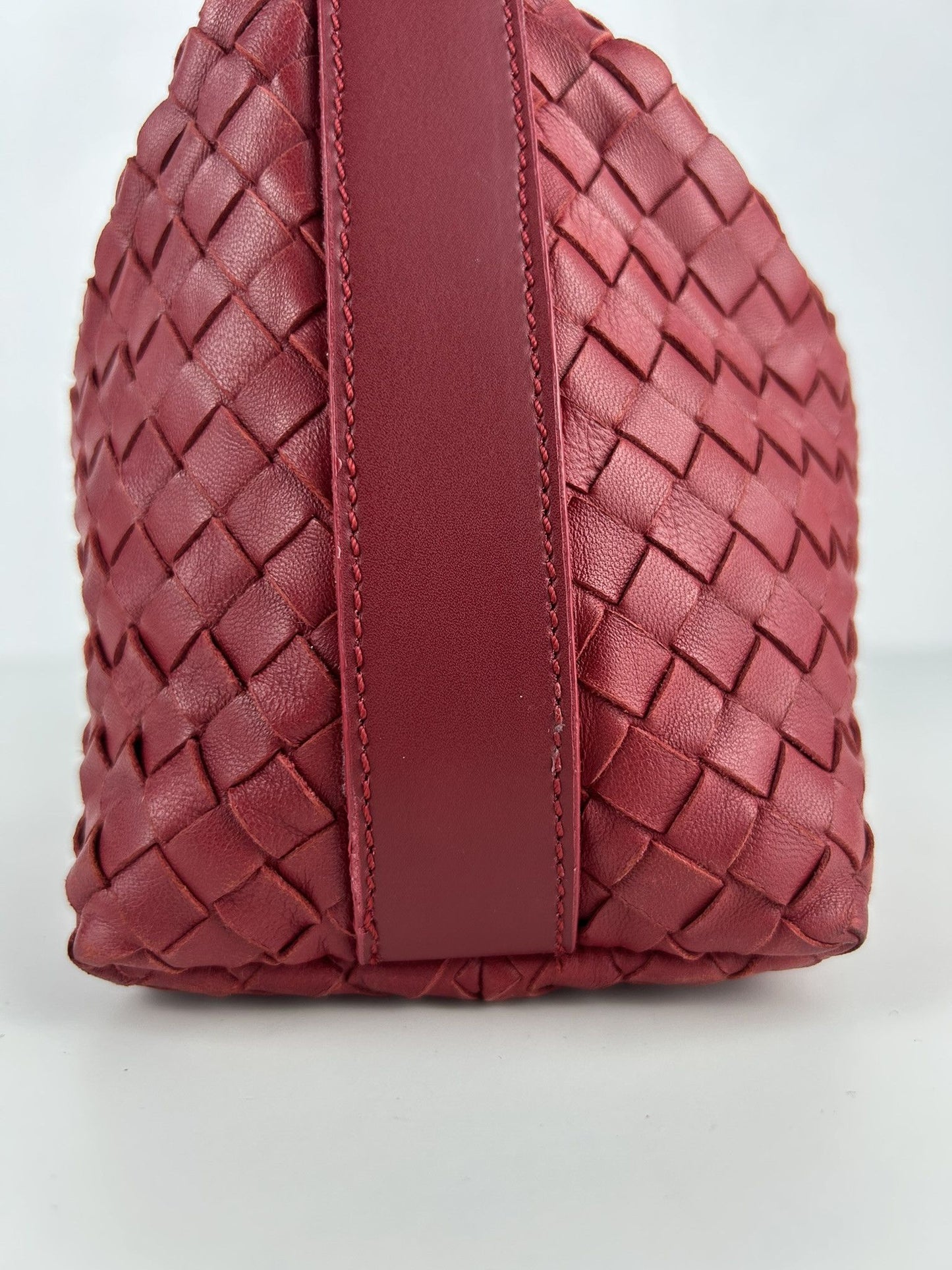 2007 Bottega Veneta intrecciato mini hobo handbag