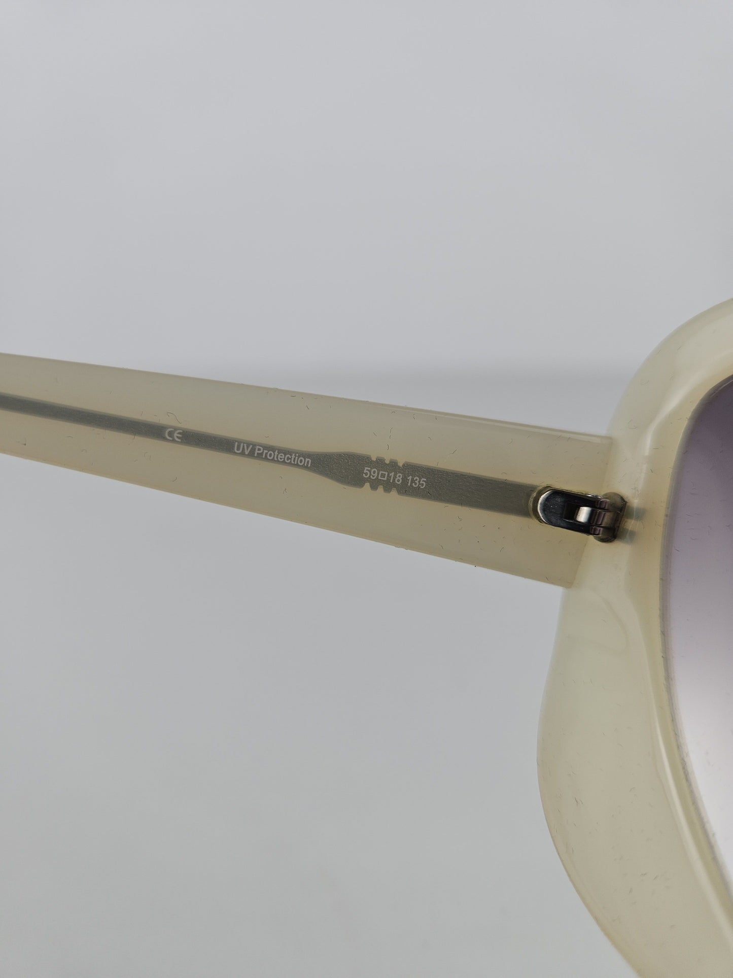 Hussein Chalayan 75-HC02 oversized space age sunglasses