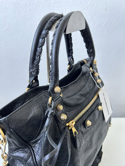 Balenciaga giant hardware city velo bag