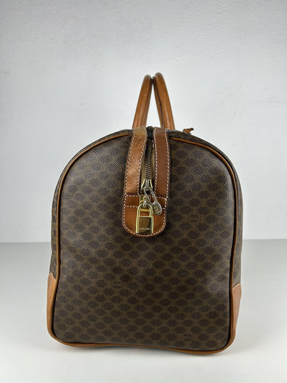 Vintage 90s Celine macadam monogram boston bag