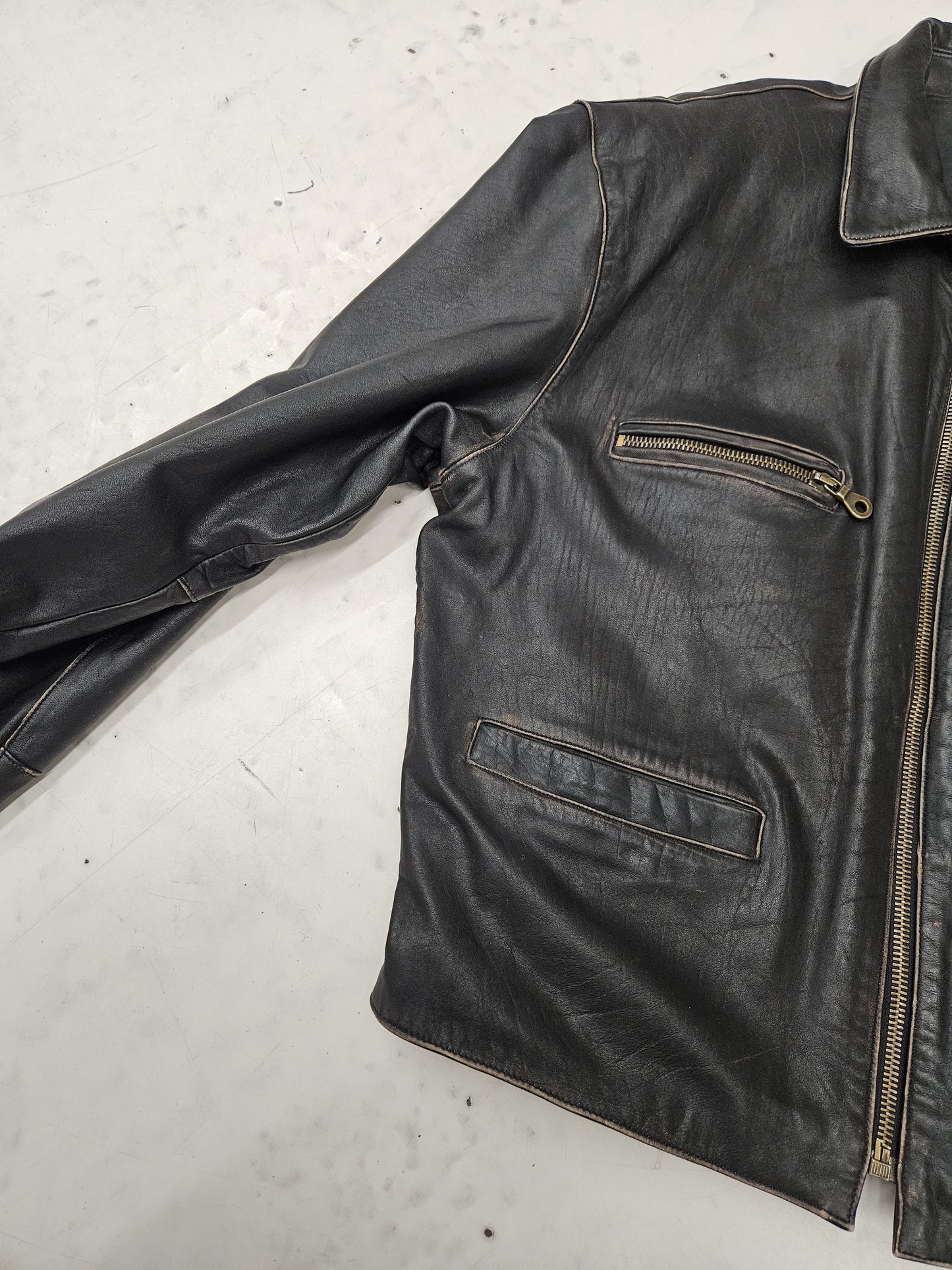 Vintage leather jacket