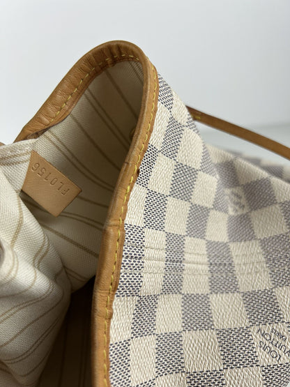Louis Vuitton damier azur neverfull gm tote bag