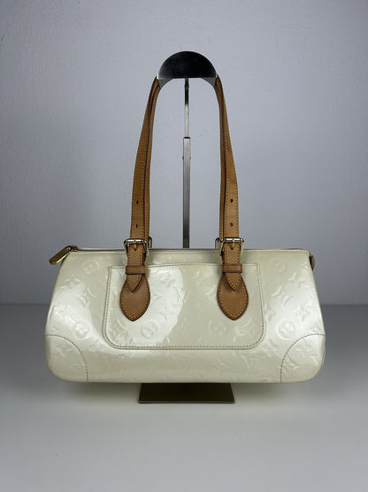 Louis Vuitton vernis monogram rosewood handbag