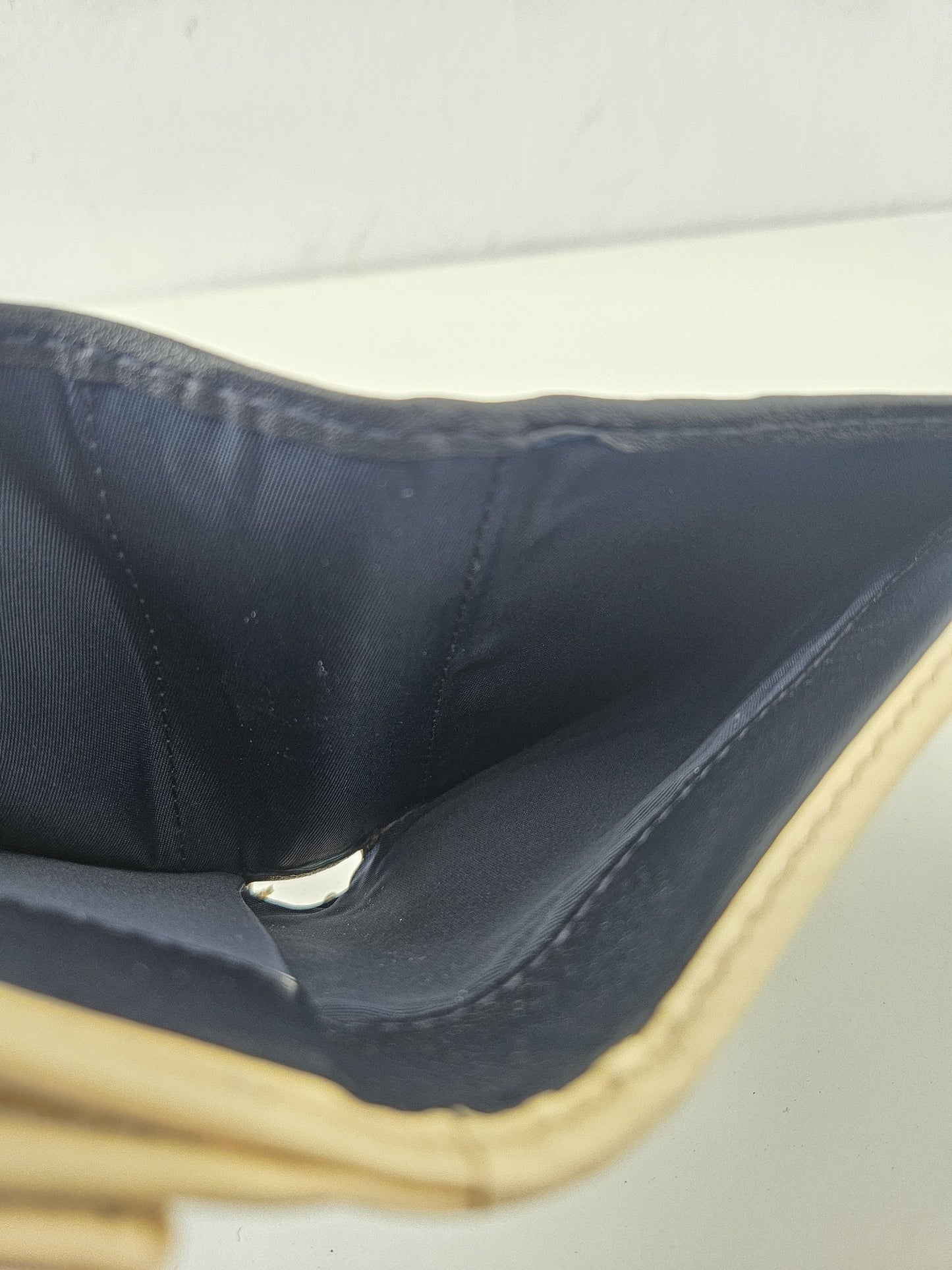 Vintage y2k Dior trotter monogram trifold wallet