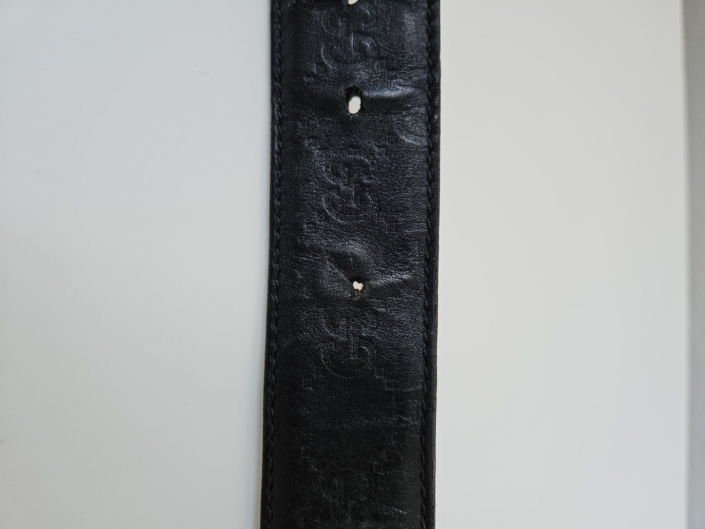 Gucci guccissima leather belt