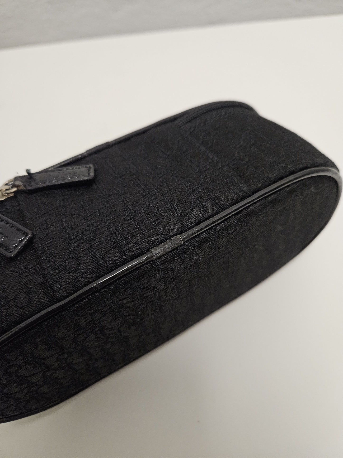 Y2k Dior trotter oblique monogram canvas toiletry bag/ pouch