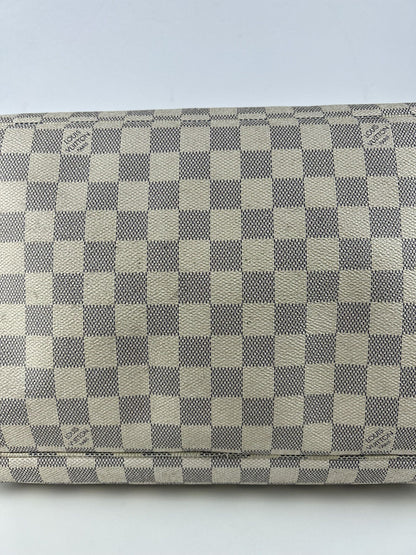 Louis Vuitton damier azur neverfull gm tote bag