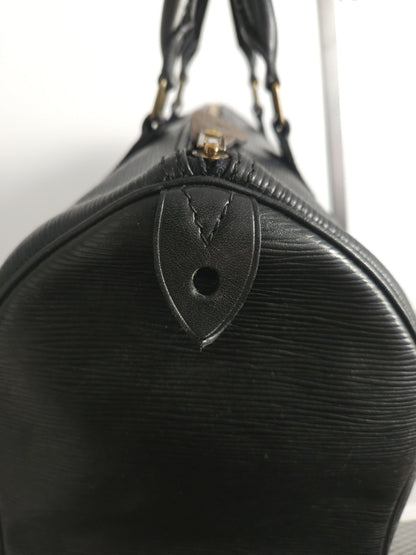 Vtg 80s Louis Vuitton epi leather speedy 30 mini boston bag
