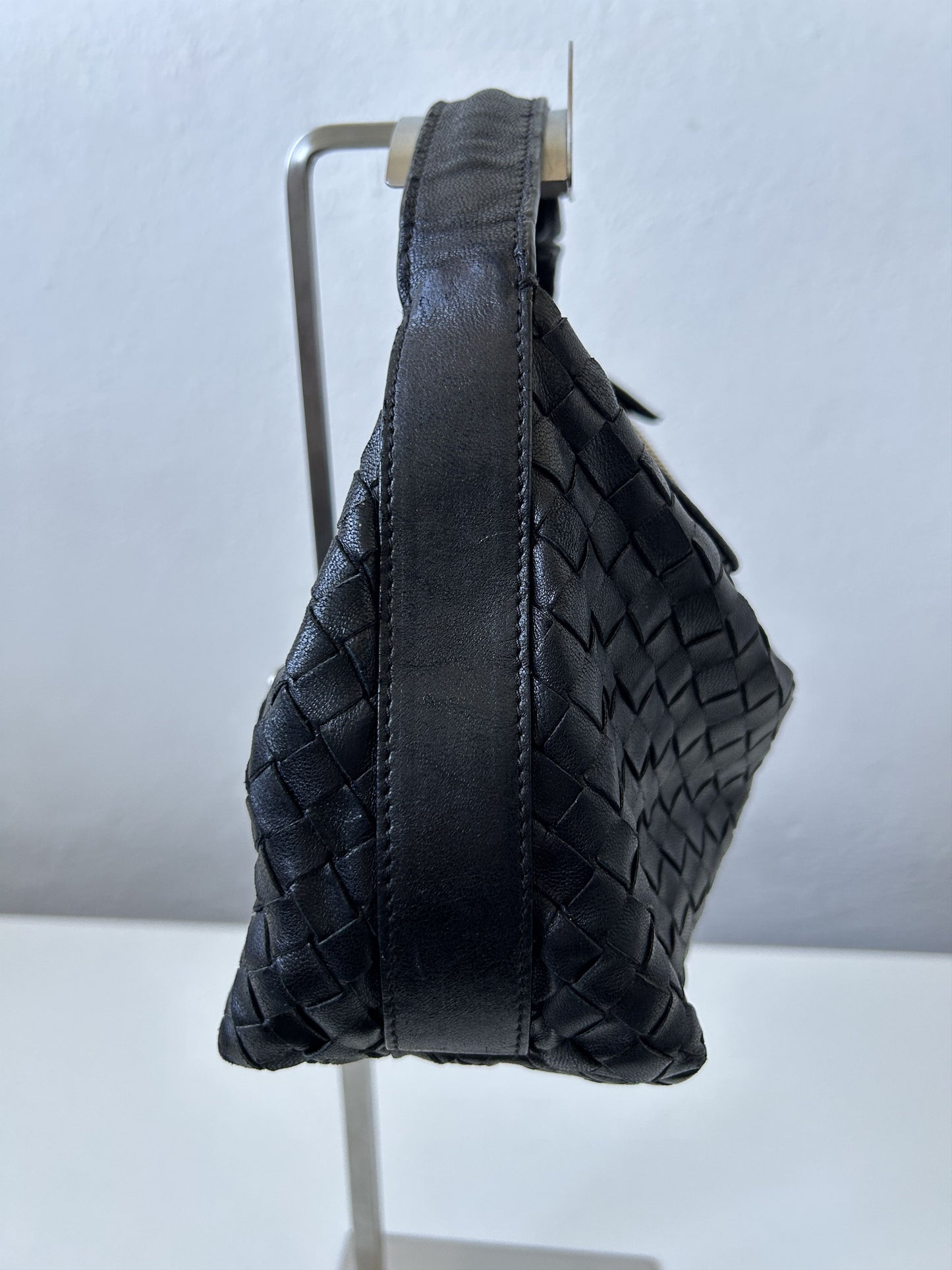 Bottega veneta intrecciato mini hobo bag