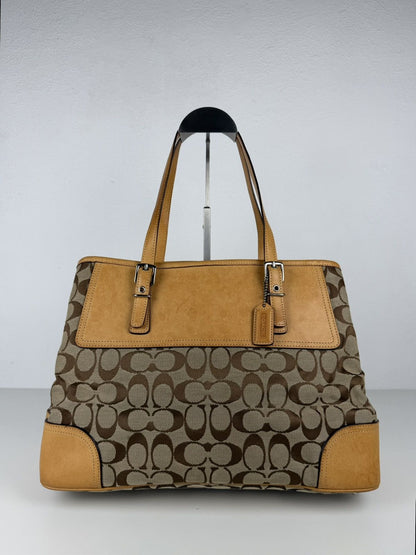 Coach signature tote