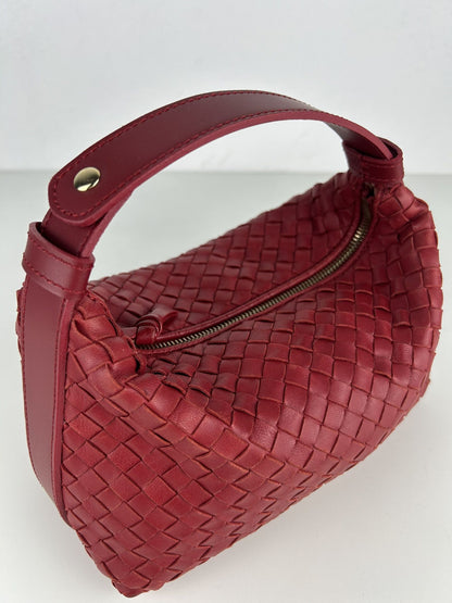 2007 Bottega Veneta intrecciato mini hobo handbag