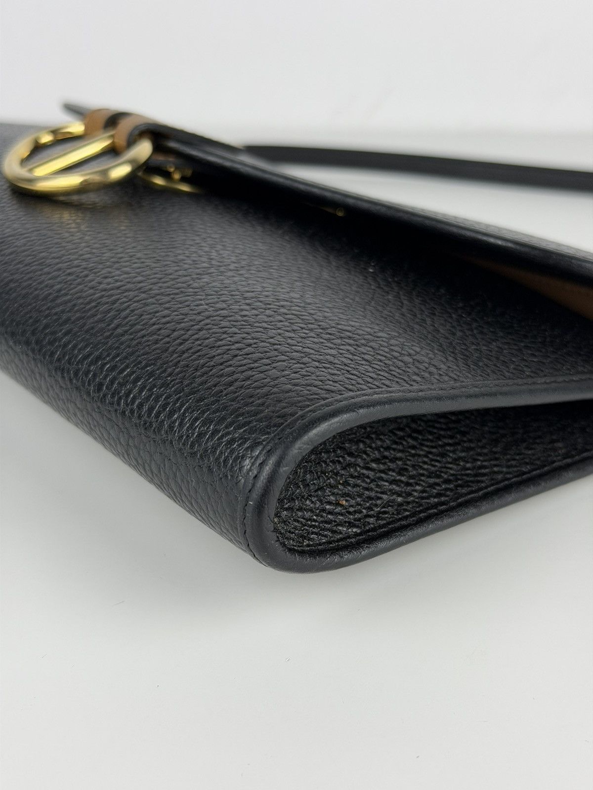 Vintage 80s Dior leather shoulder/ crossbody bag
