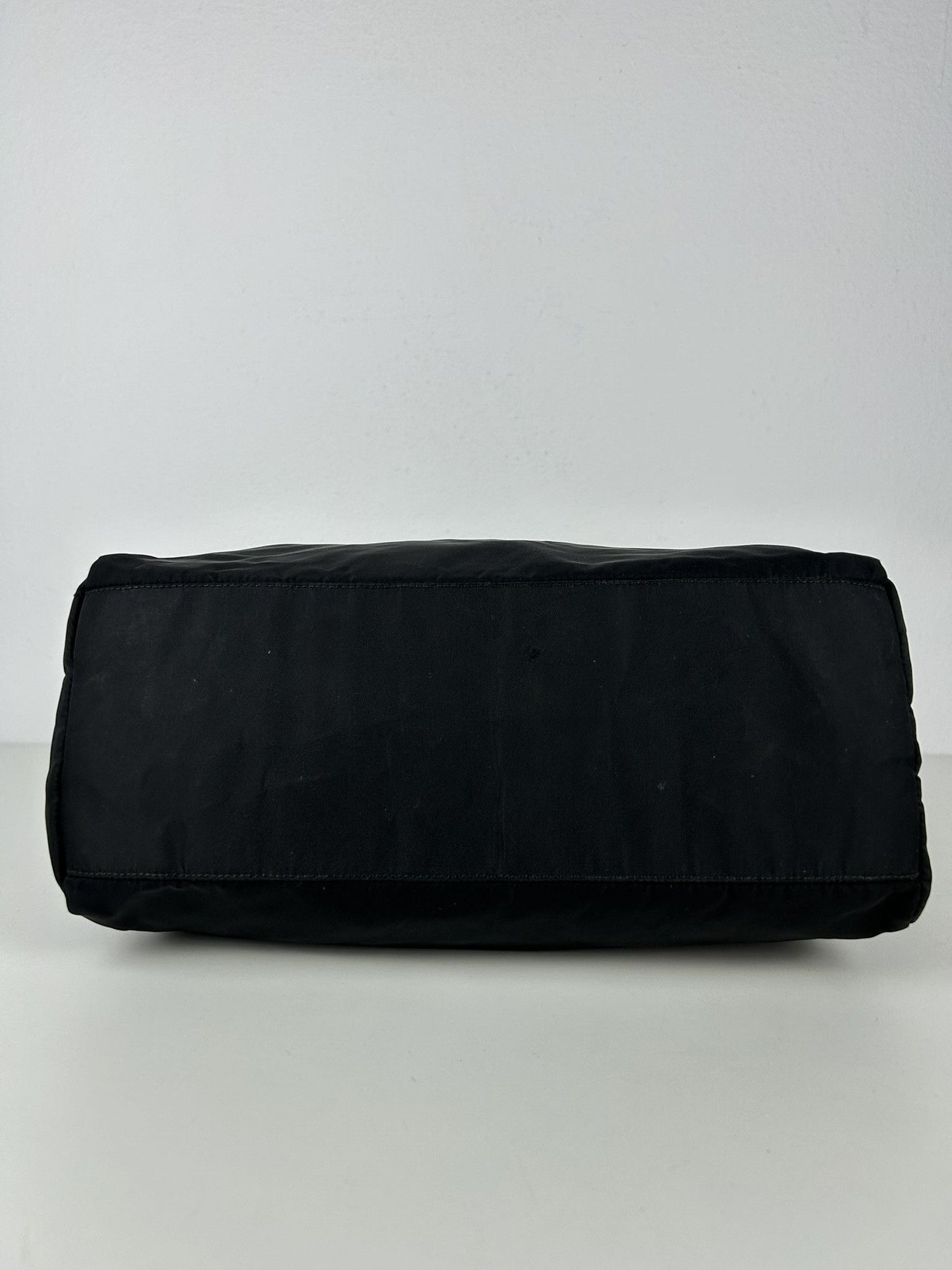 Vintage y2k prada tessuto city nylon triangle logo handbag