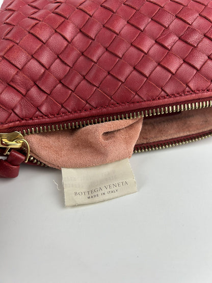 2007 Bottega Veneta intrecciato mini hobo handbag