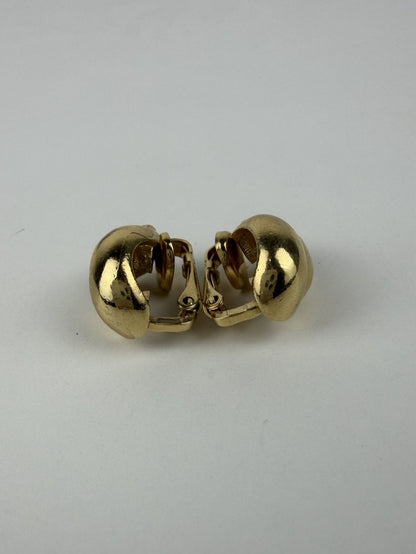 Vintage 80s Christian Dior clip on earrings