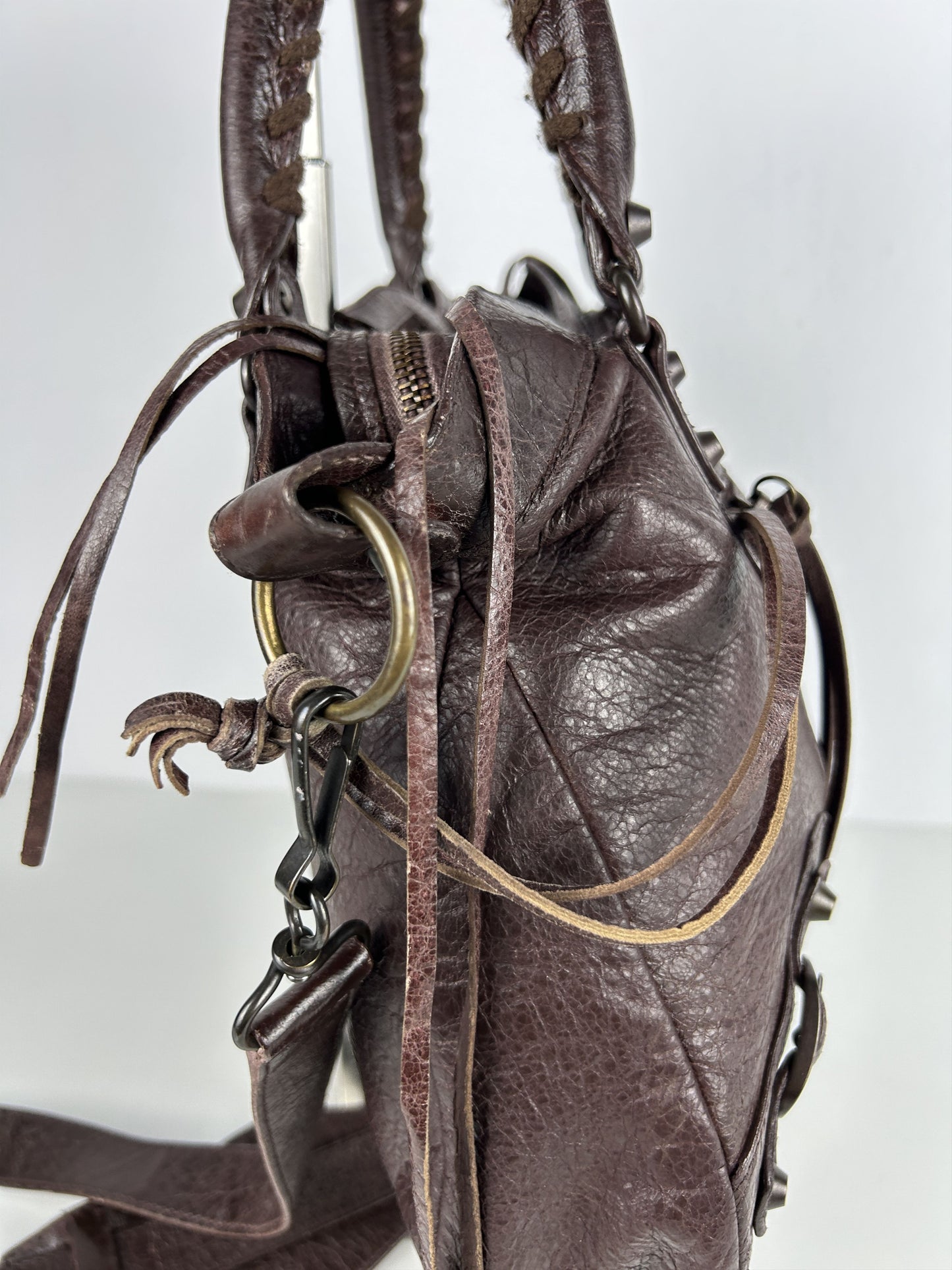 Balenciaga town bag in brown