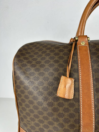 Vintage 90s Celine macadam monogram boston bag