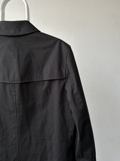 Burberry black trench coat