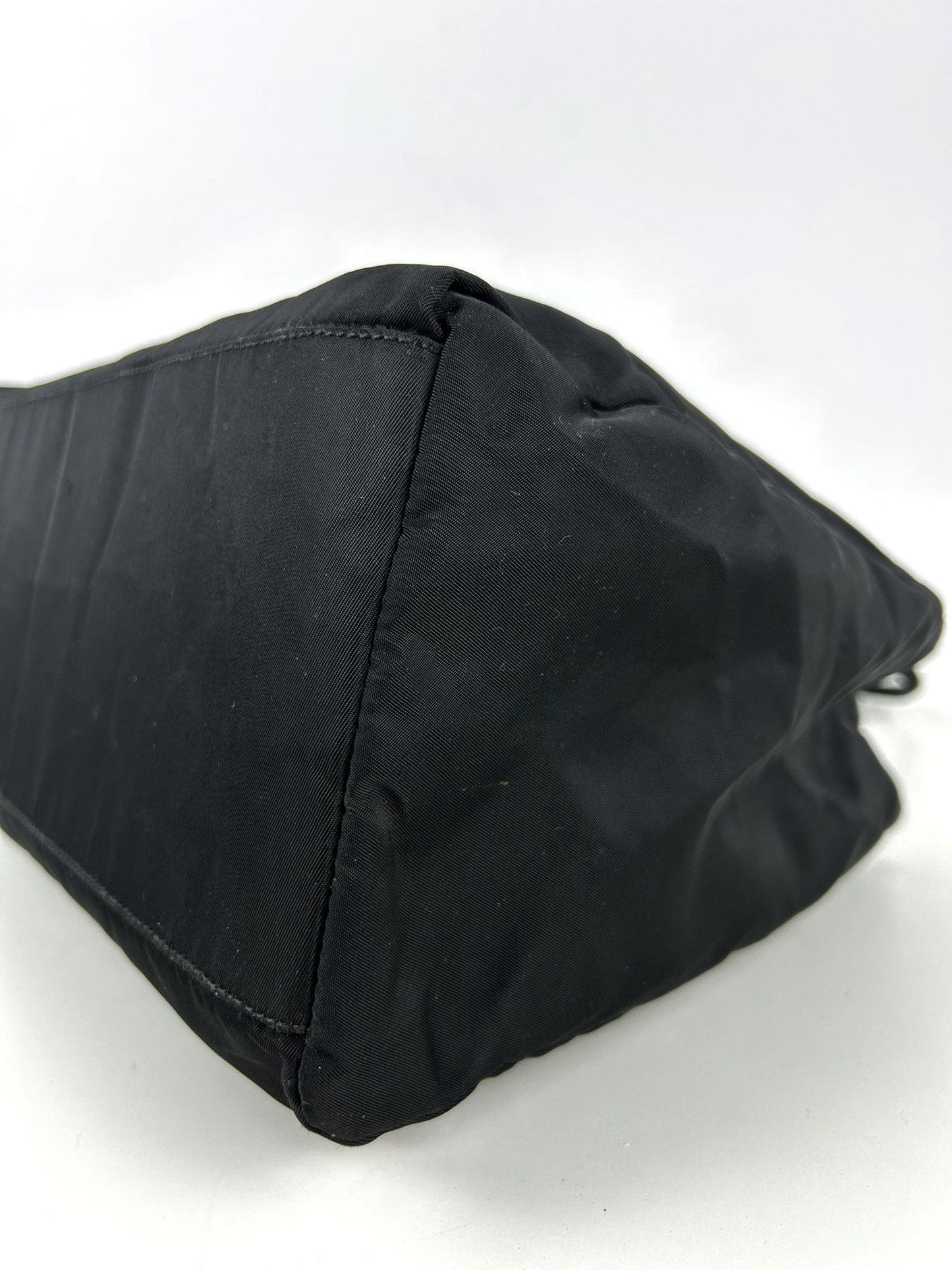 Vintage y2k prada tessuto city nylon triangle logo handbag