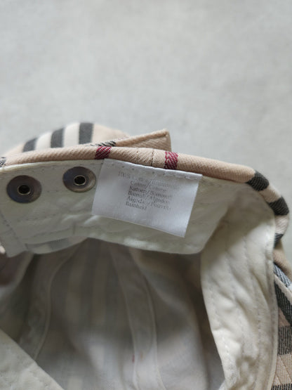 Vintage y2k burberry nova check hat cap