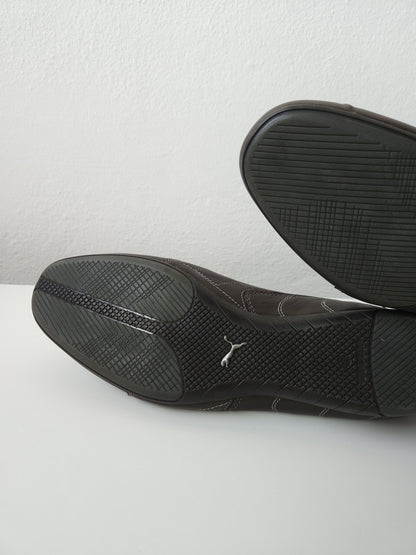 2010 Puma speed cat re-luxe cavallino in chocolate brown