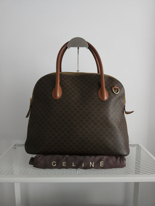 Vintage 90s Celine macadam handbag