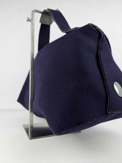 AW2014 Celine by Phoebe Philo wool felt orb bag