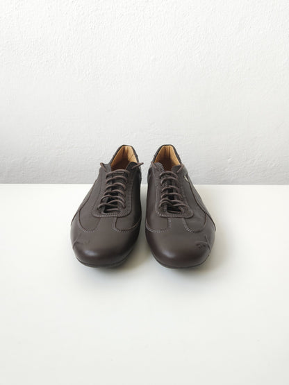 2010 Puma speed cat re-luxe cavallino in chocolate brown