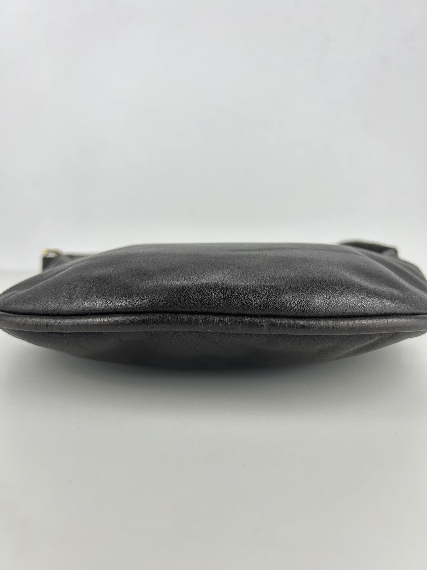 Vintage Gucci leather shoulder bag