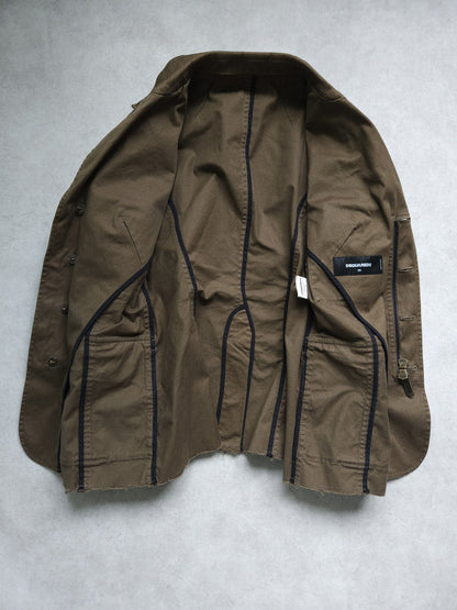 AW2016 Dsquared2 military blazer jacket