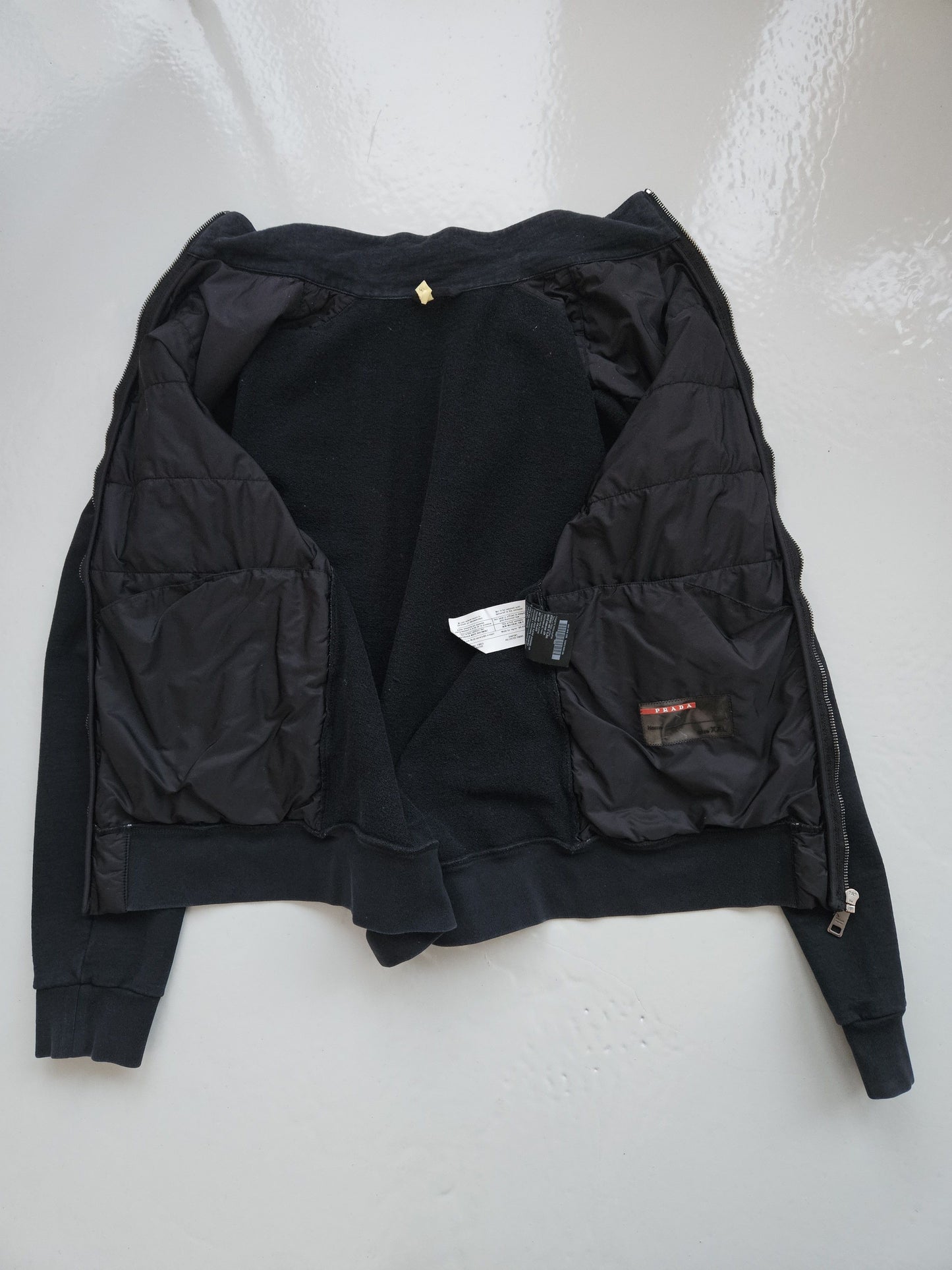 AW2019 Prada sweatshirt with padded front