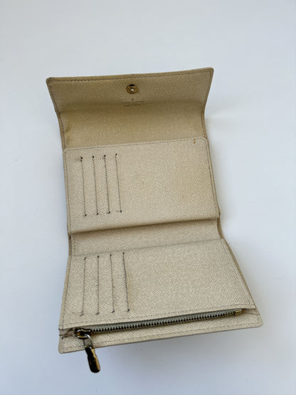 Louis vuitton damier azur folding wallet