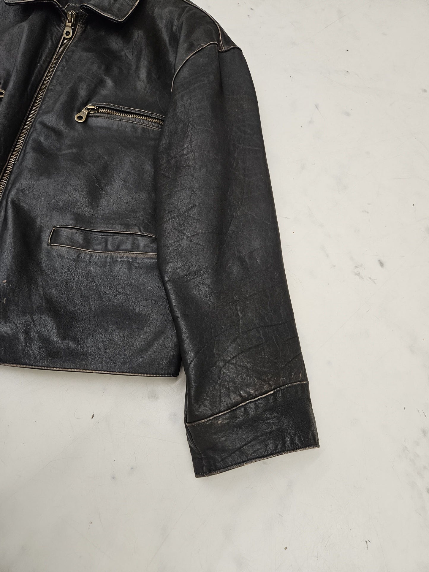 Vintage leather jacket