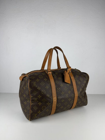Vintage 80s Louis Vuitton monogram sac souple 35 boston bag